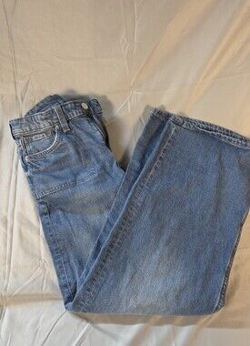 H&M Kids Light Blue Straight-Leg Denim Jeans